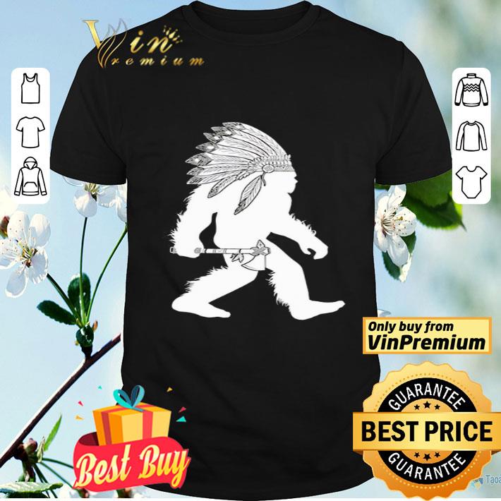 Native American Bigfoot Headdress shirt