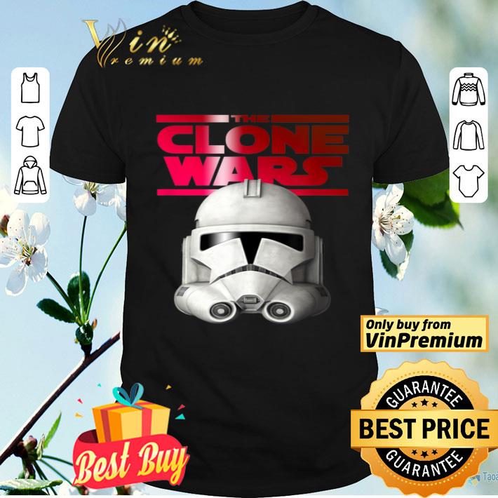 Star Wars The Clone Wars Trooper Helmet shirt