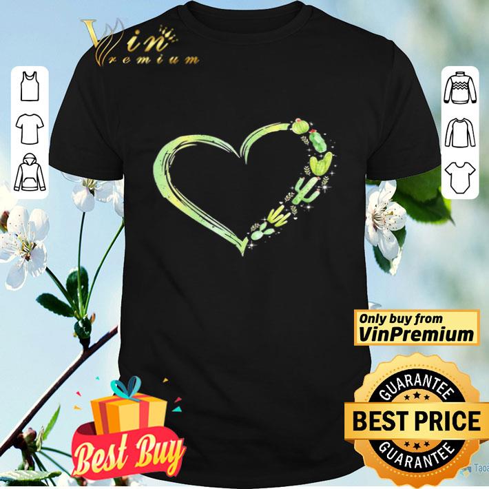 I love Cactus heart shirt