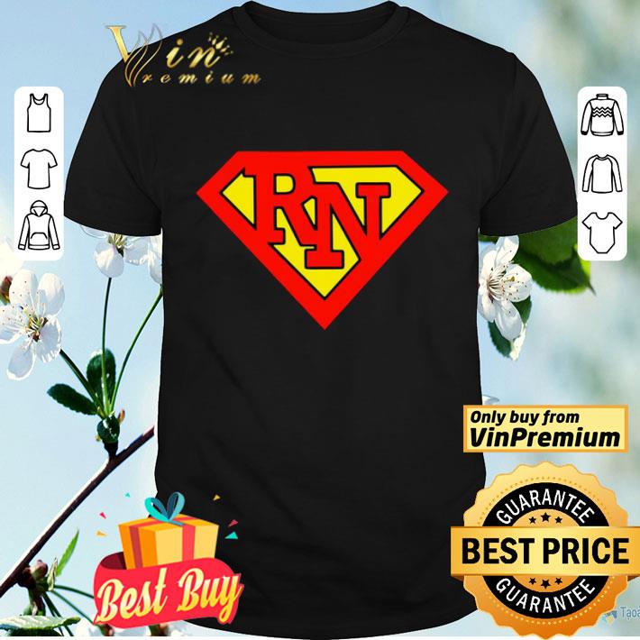 Super Nurse RN shirt