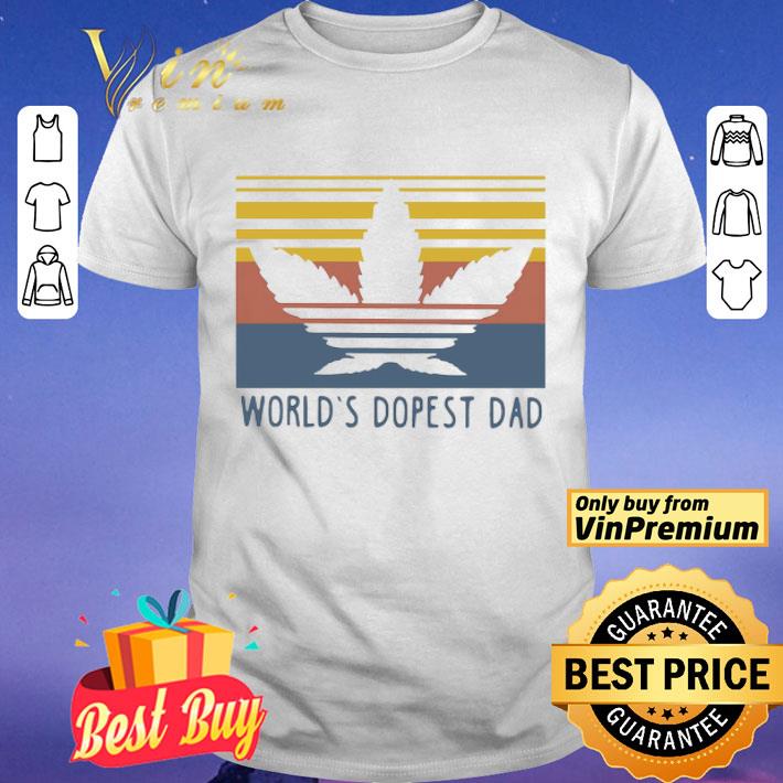 Weed World’s Dopest Dad Vintage shirt
