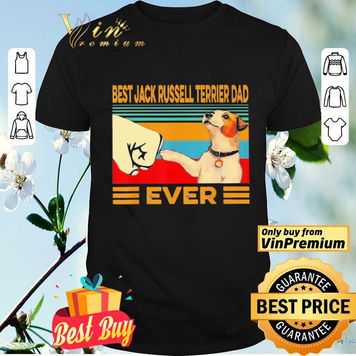 Bear Jack Russell Terrier Dad ever vintage shirt