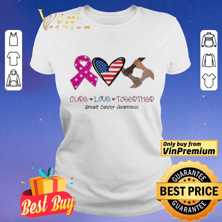 Core Love Together breast cancer awareness american shirt