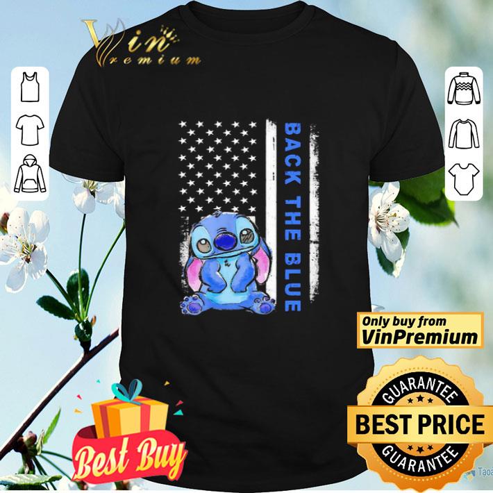 Stitch Back the blue shirt