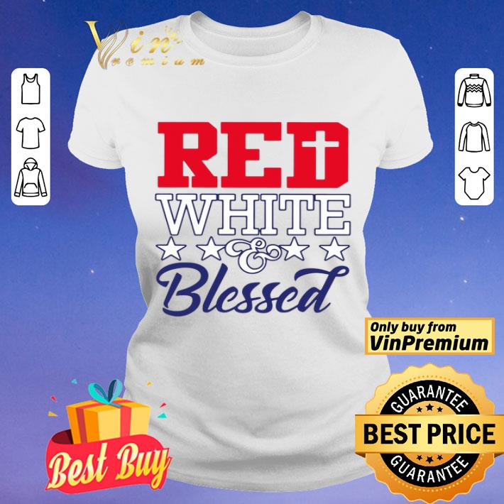 Red White & Blessed Patriot shirt