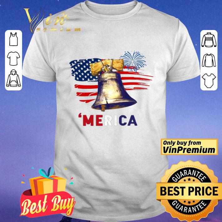 4th Of July American Church Bell Merica shirt