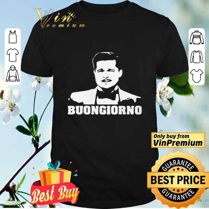 Inglorious basterds aldo raine buongiorno shirt