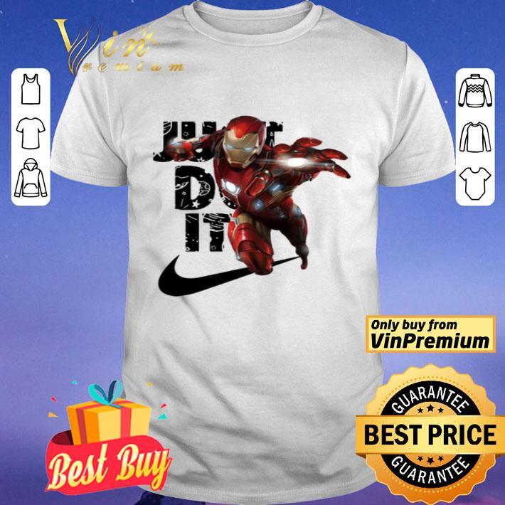 Nike Iron man just do it shirt