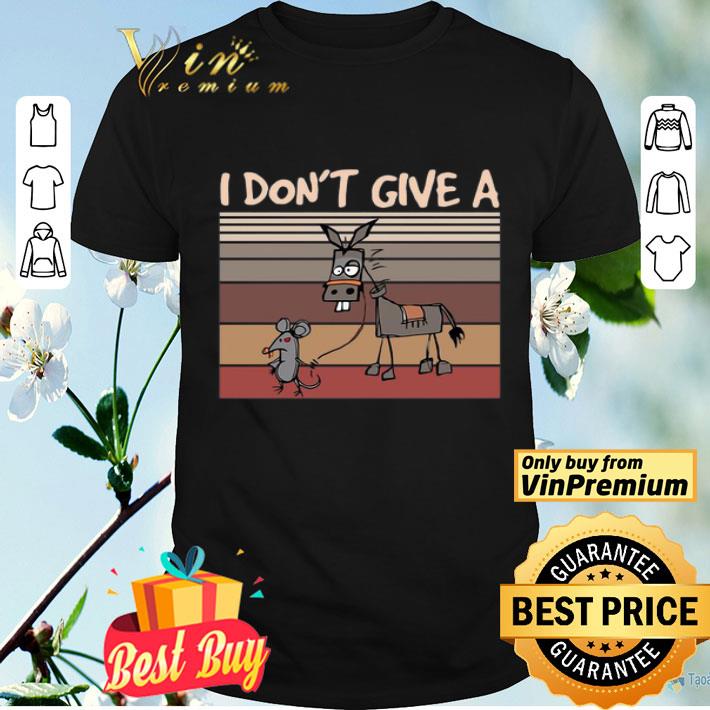 Pretty Mouse And Donkey I Don’t Give A Vintage shirt