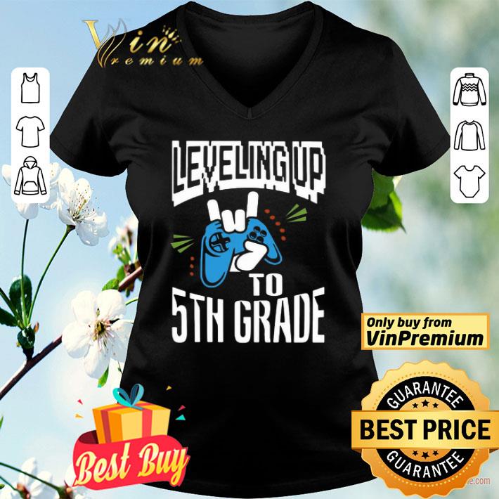 Leveling Up To 5TH Grade shirt