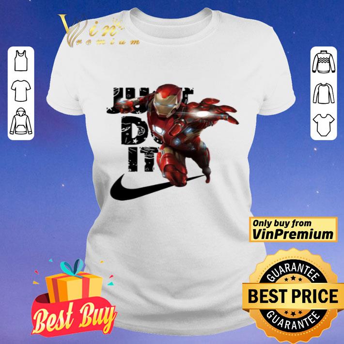 Nike Iron man just do it shirt