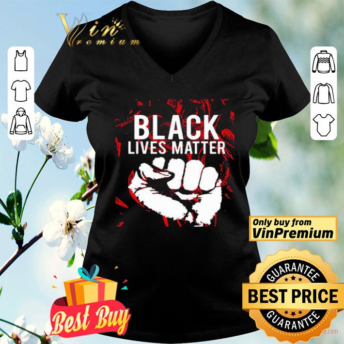 Black lives matter blood shirt