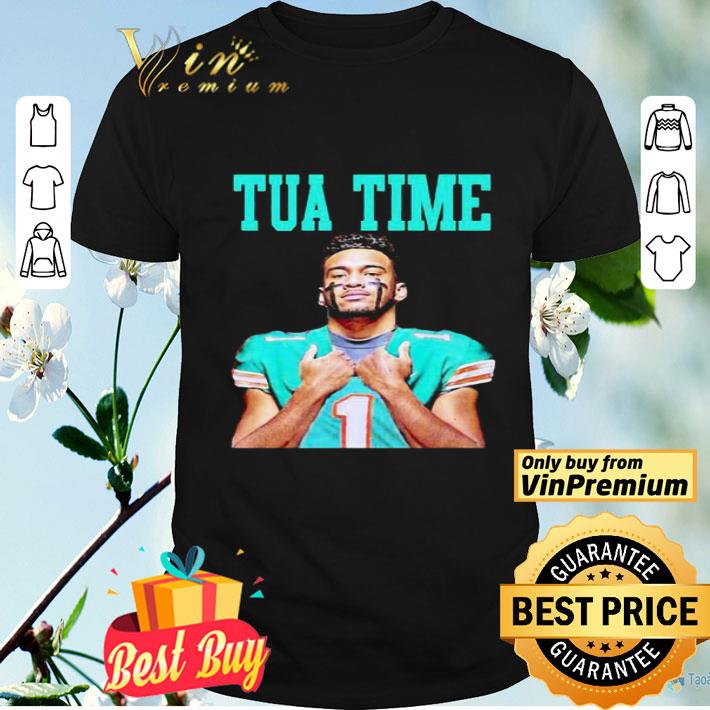 Tua in a miami dolphins team football shirt