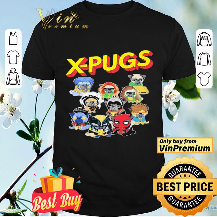 X pugs character cartoon shirt
