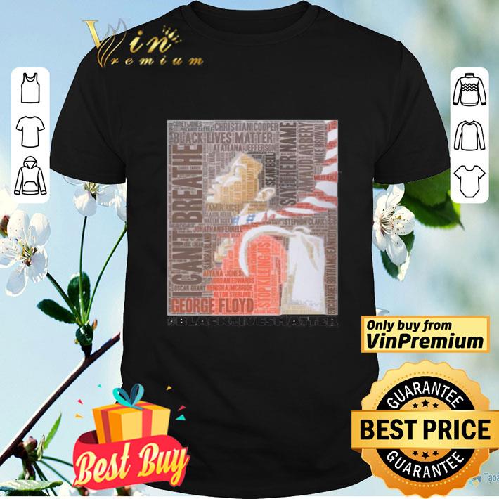 Black man i can’t breathe black lives matter shirt