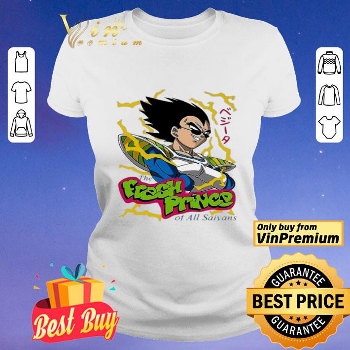 The Fresh Prince of all saiyans shirt