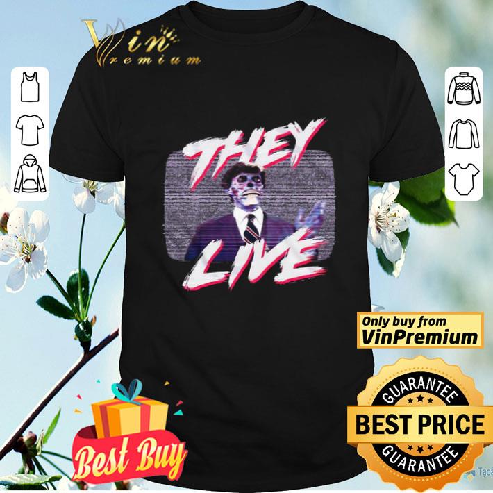 Television Static They Live shirt