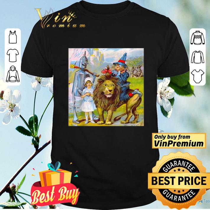 Emerald City OZ Tinman Lion Scarecrow Dorothy Wizard of OZ shirt