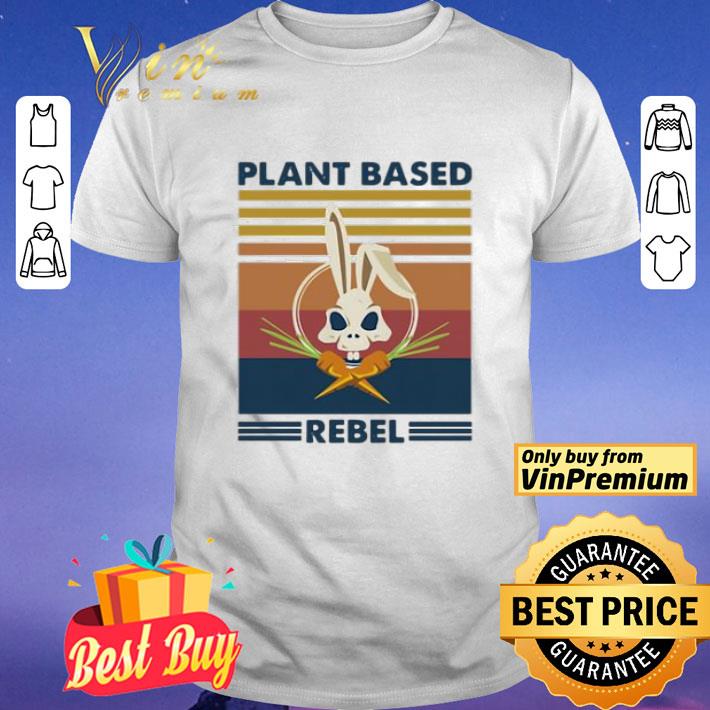 Bunny Skull Plant Based Rebel Vintage shirt