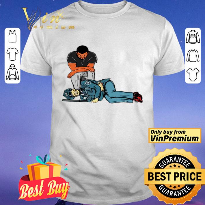 George Floyd Killing Police Stomach Ache Boy Stock shirt