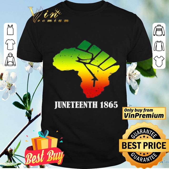 Africa Black Lives Matter Juneteenth 1865 shirt