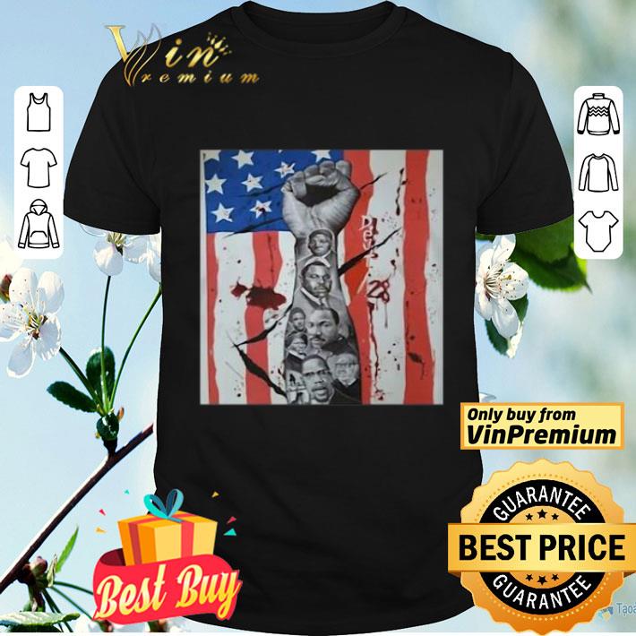 Deut 28 American Flag Black Lives Matter shirt