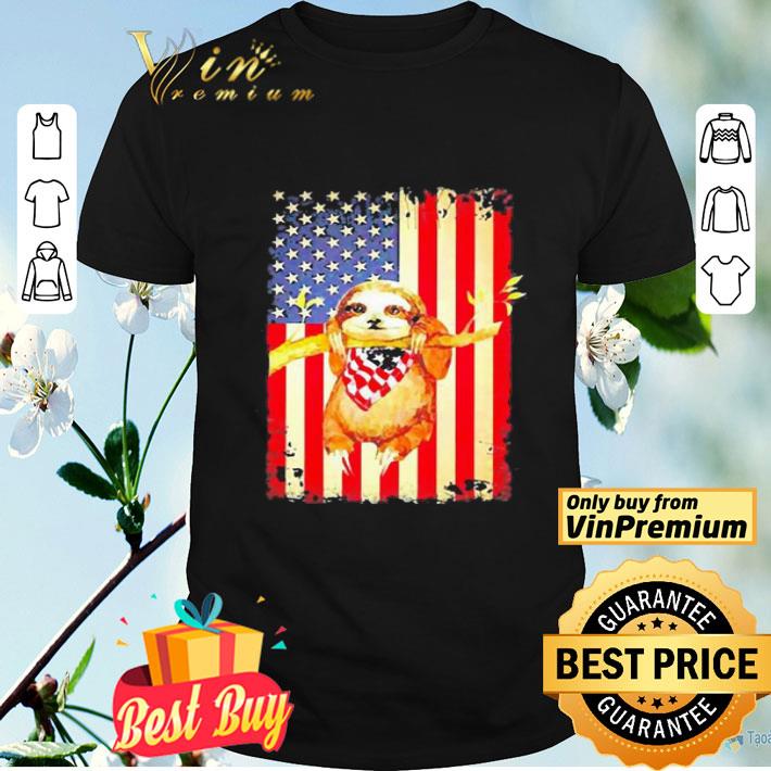 Independence Day Sloth shirt