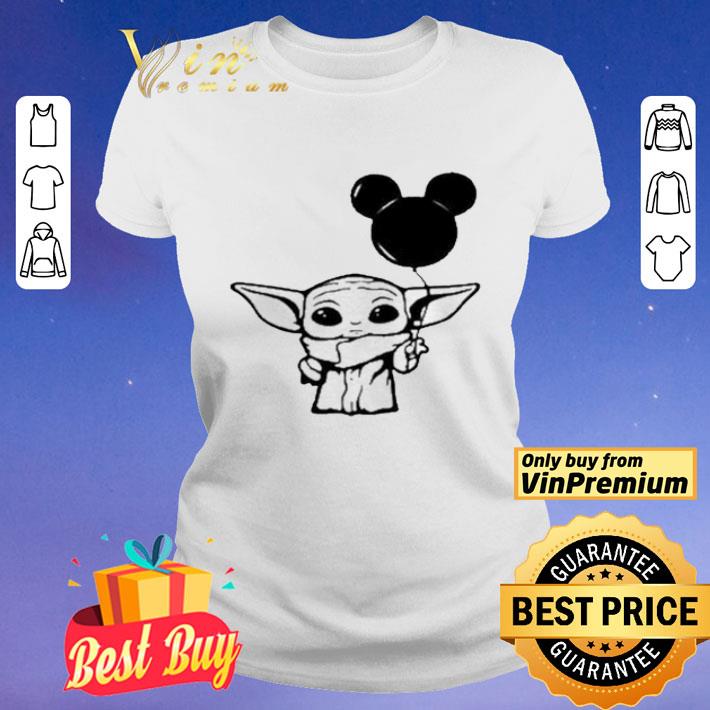 Star wars baby yoda holding balloon mickey mouse best day ever shirt Star wars baby yoda holding balloon mickey mouse best day ever shirt