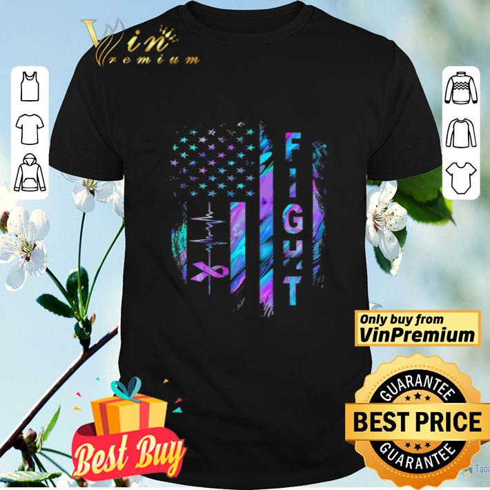 Fight Alzheimer’s American Flag shirt