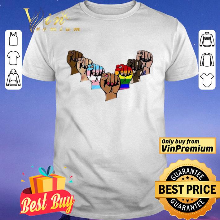 The fist Black Lives Matter LGBT Togetherness shirt