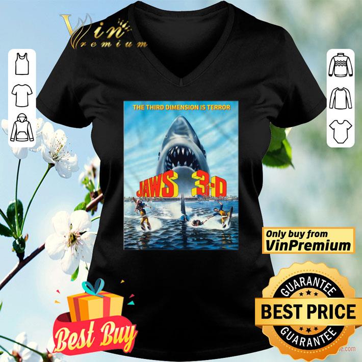 Movie Poster Jaws 3-D shirt