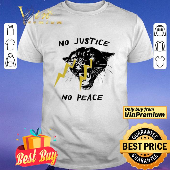 No Justice No Peace Panther shirt