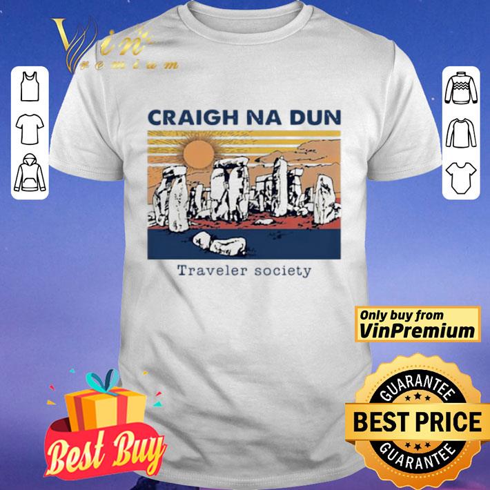 Craigh na dun traveler society vintage shirt