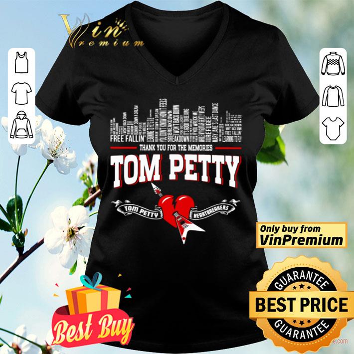 Free Faillin Tom Petty thank you for the memories shirt