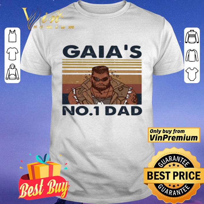Gaia’S No 1 Dad Vintage Retro shirt