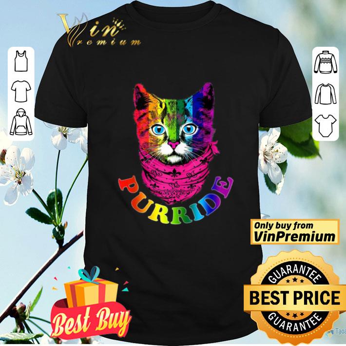 LGBT cat Purride shirt