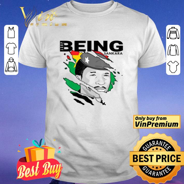 Just Being Thomas Sankara Burkina Faso Flag shirt