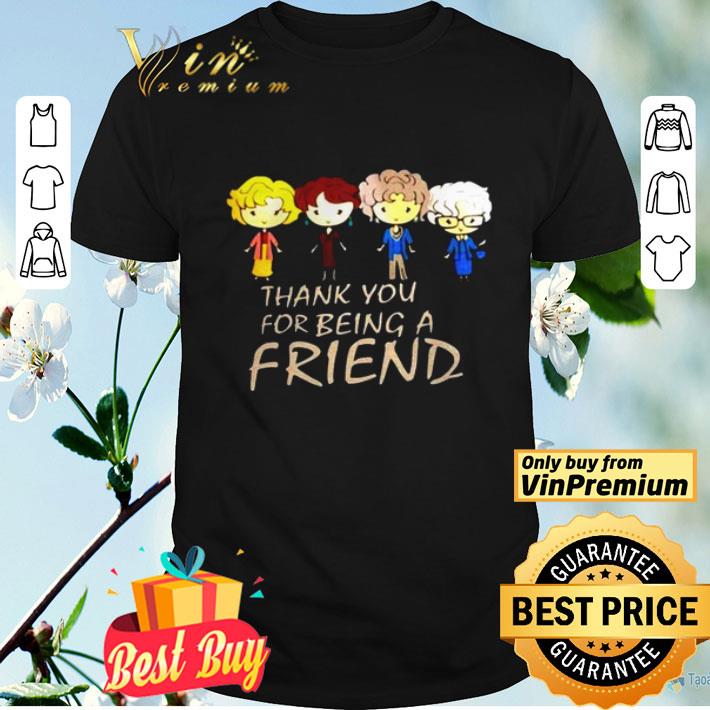 Golden girl thank you for being a friend shirt