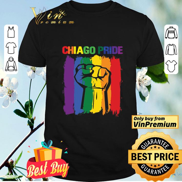 The Fist Lgbt Chicago Pride Rainbow shirt