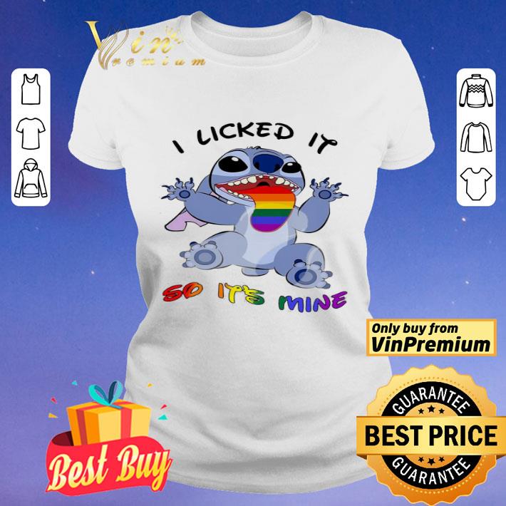 Lgbt Disney I licked It so It’s mine shirt