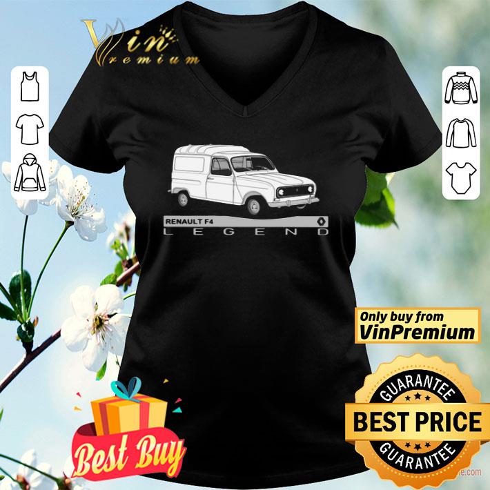 Renault F4 Legend Logo White Car shirt