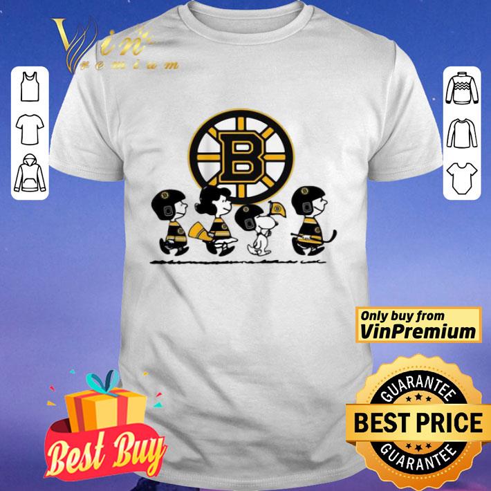 Peanuts Characters Boston Bruins shirt