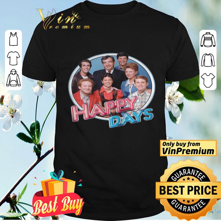 Happy Days Characters Retro shirt