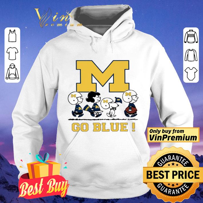 Peanuts Michigan Wolverines Go Blue shirt Peanuts Michigan Wolverines Go Blue shirt