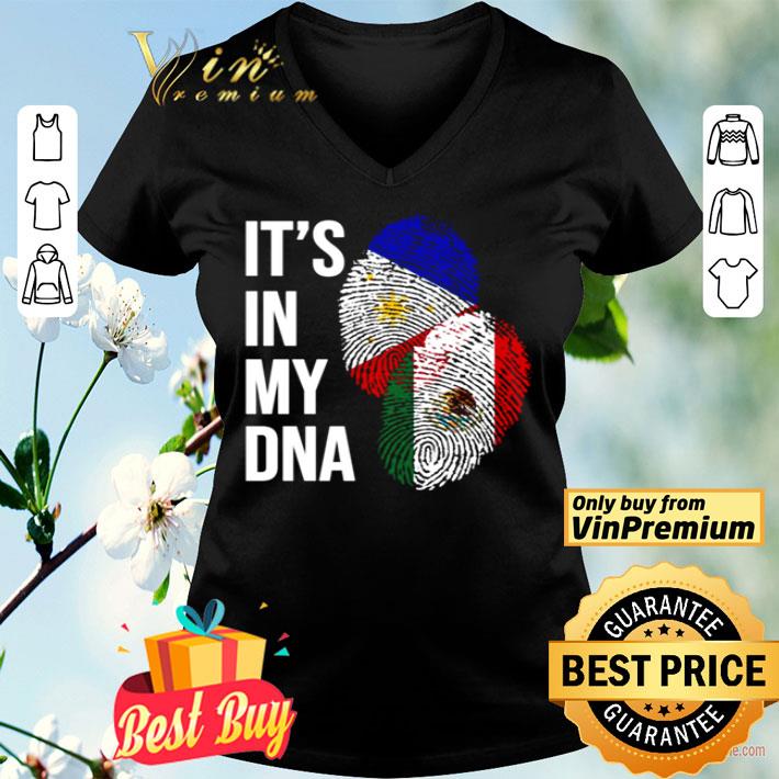 Mexican and Filipino DNA mix flag heritage shirt