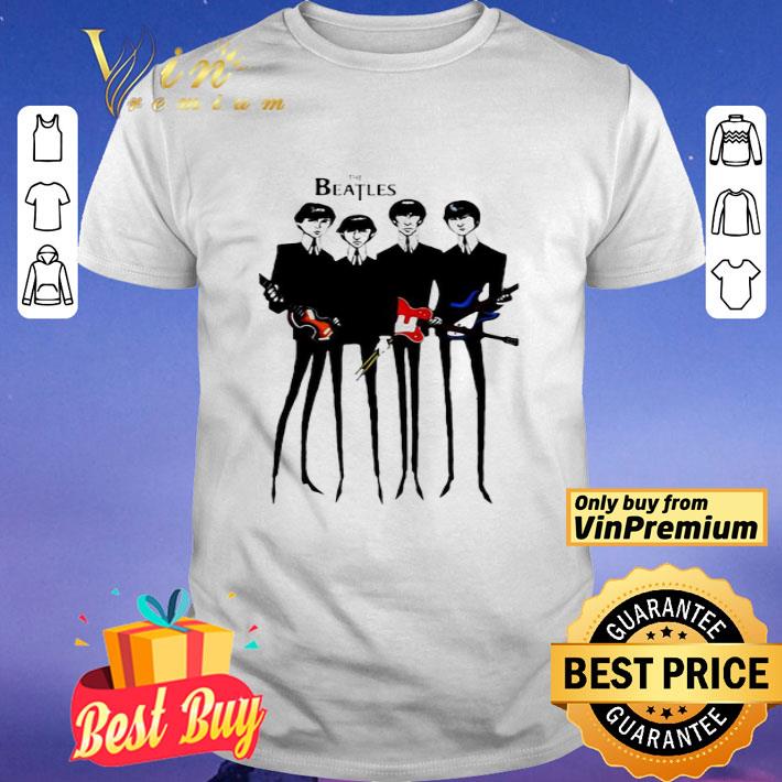 The beatles guitar art shirt