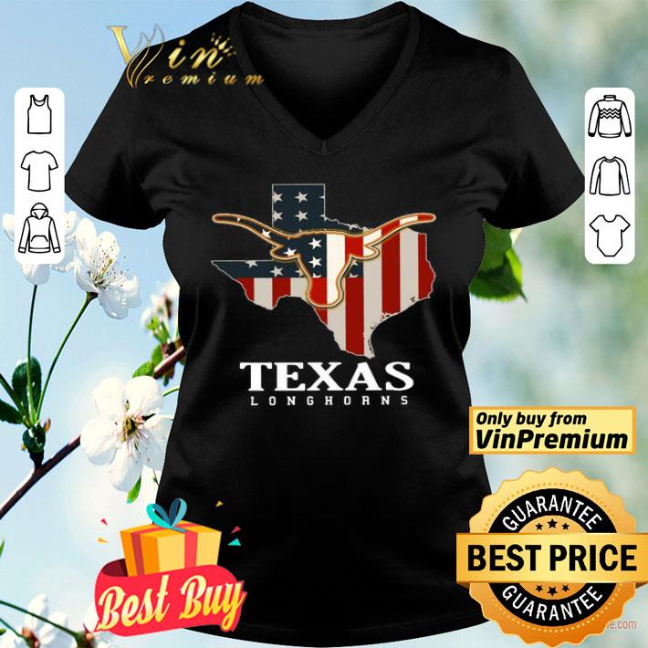 Texas Longhorns American Flag shirt