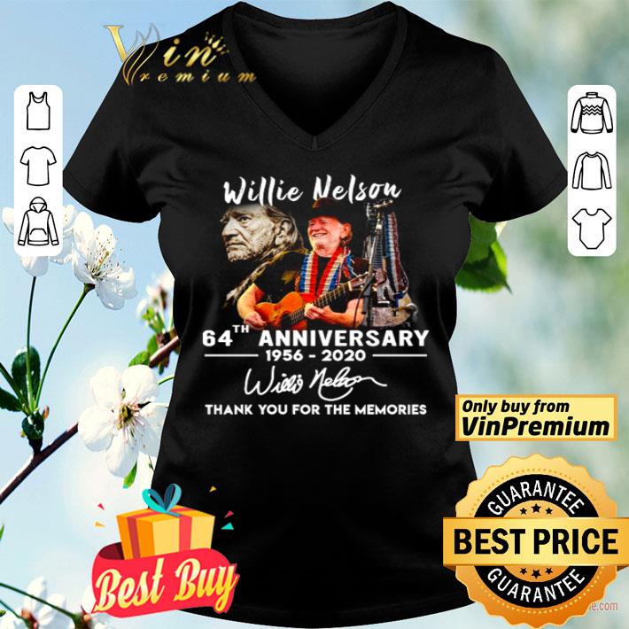 Willie Nelson 64th ANniversary thank you for the memories shirt