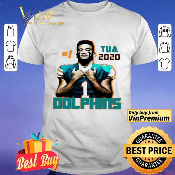 1 Tua Tagovailoa 2020 Miami Dolphins Football shirt