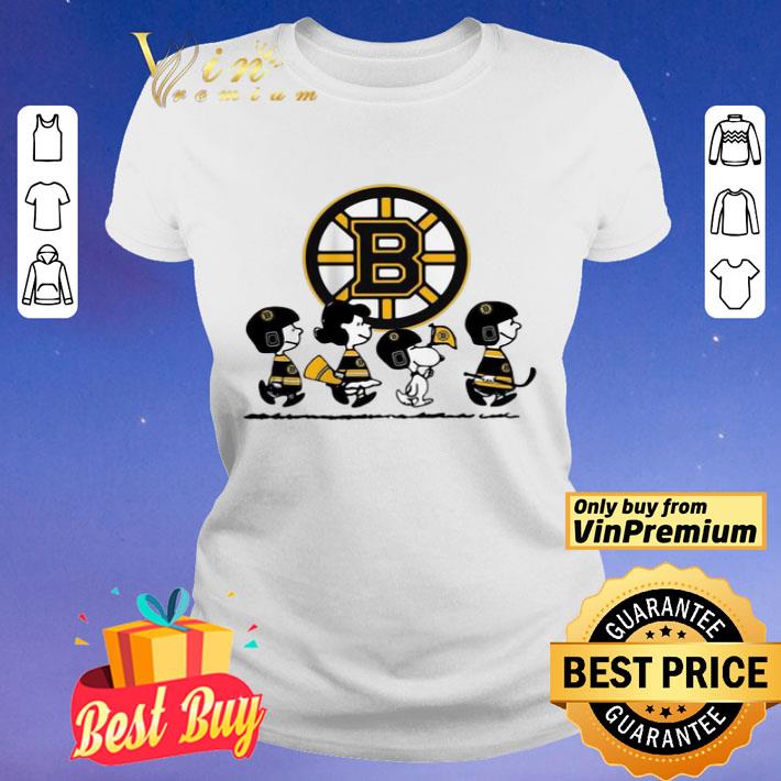 Peanuts Characters Boston Bruins shirt